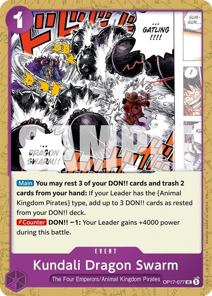 Kundali Dragon Swarm (OP17-077)