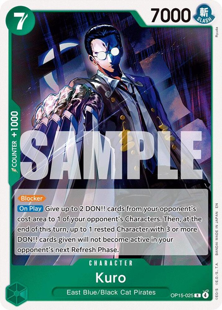 Kuro (OP15-025) Foil