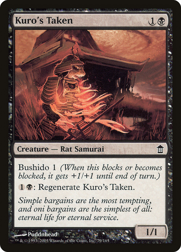 Kuro's Taken (079) Foil - Saviors of Kamigawa