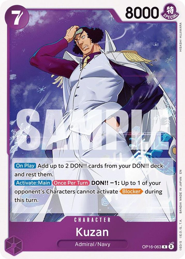 Kuzan (OP16-063) Foil