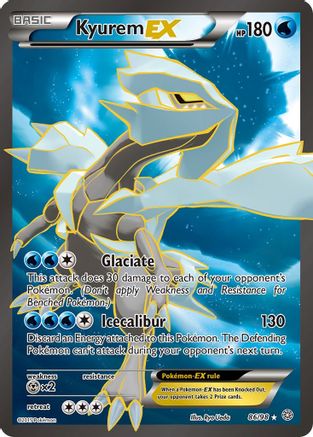 Kyurem EX (Full Art) (86) Holofoil - Ancient Origins