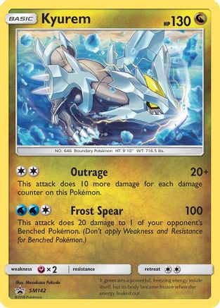 Kyurem (SM142) Holofoil - Black Star Promos
