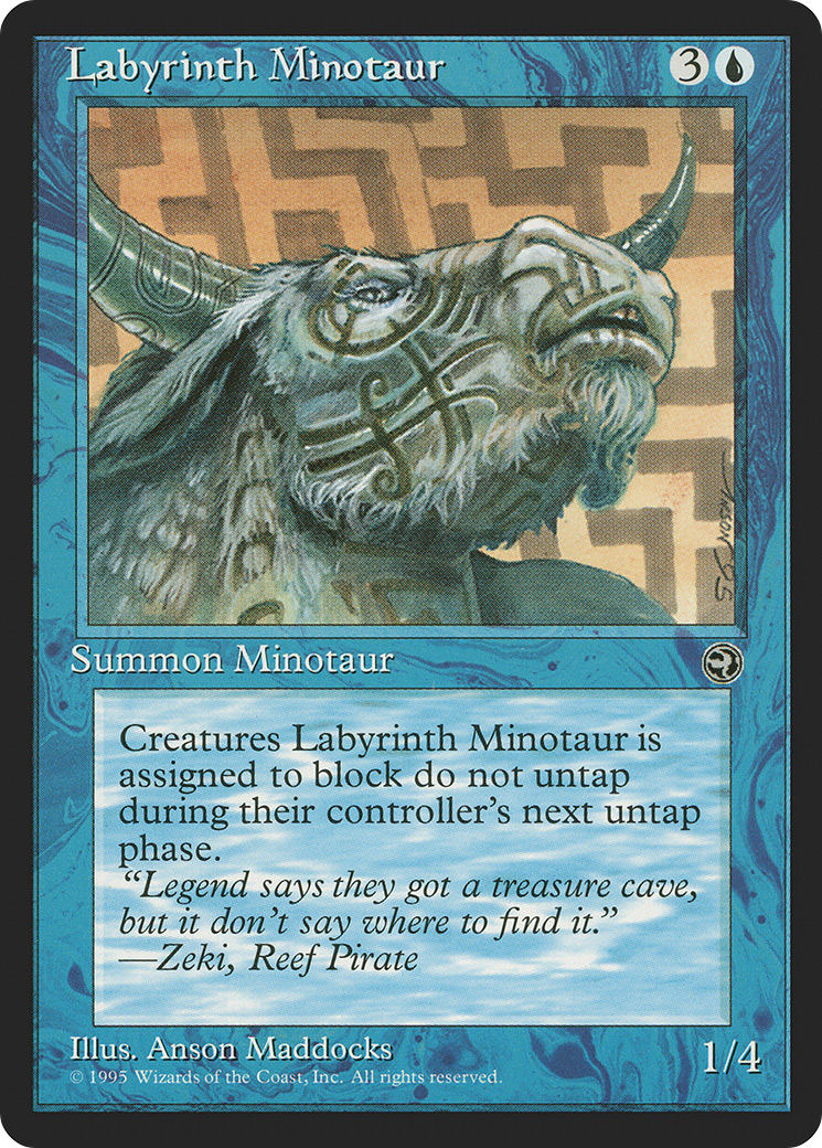 Labyrinth Minotaur (b) - Homelands