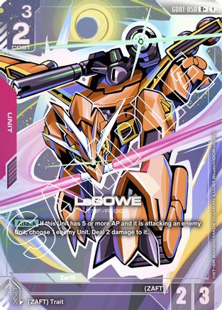 LaGOWE (R+) (GD01-050) Holofoil - Newtype Rising