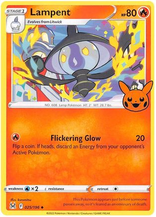 Lampent (25) - Trick or Trade BOOster Bundle