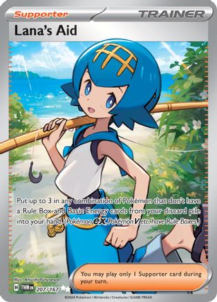 Lana's Aid (Full Art) (207) Holofoil - Twilight Masquerade