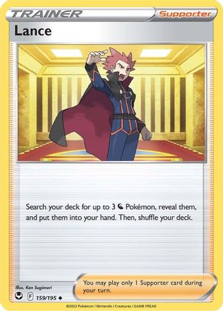Lance (159) Reverse Holofoil - Silver Tempest