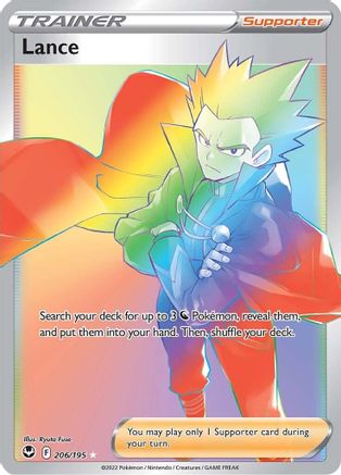 Lance (206) Holofoil - Silver Tempest