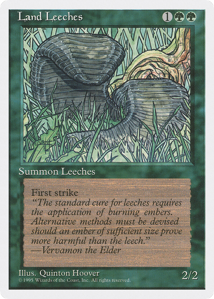 Land Leeches - Fourth Edition