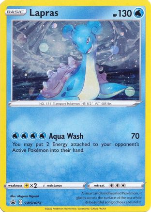 Lapras (SWSH051) Holofoil - Black Star Promos