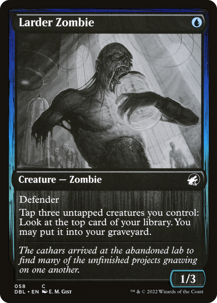 Larder Zombie (058) - Innistrad: Double Feature Foil