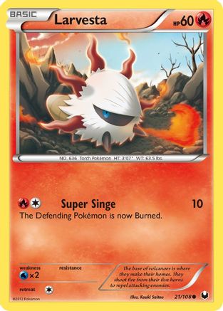 Larvesta (21) - Dark Explorers