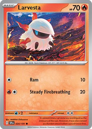 Larvesta (24) - Surging Sparks
