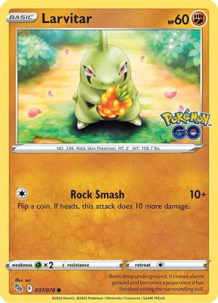 Larvitar (37) - Pokemon GO