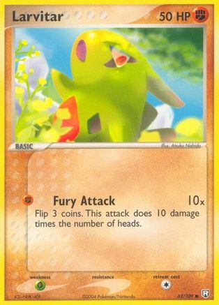 Larvitar (62) Reverse Holofoil - Team Rocket Returns