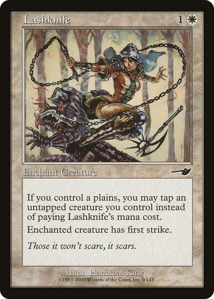 Lashknife (009) Foil - Nemesis