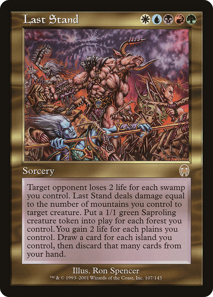 Last Stand (107) Foil - Apocalypse
