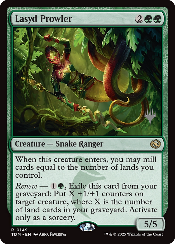 Lasyd Prowler (Promo Pack) (149) Foil - Tarkir: Dragonstorm