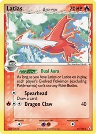 Latias (Delta Species) (11) Reverse Holofoil - Holon Phantoms
