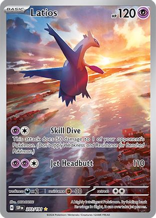 Latios (203) Holofoil - Surging Sparks