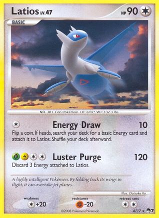 Latios (4) Holofoil - POP Series 7