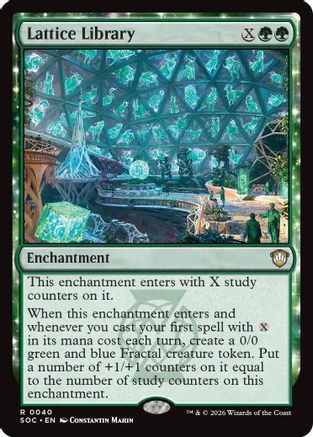 Lattice Library (040) - Commander: Secrets of Strixhaven