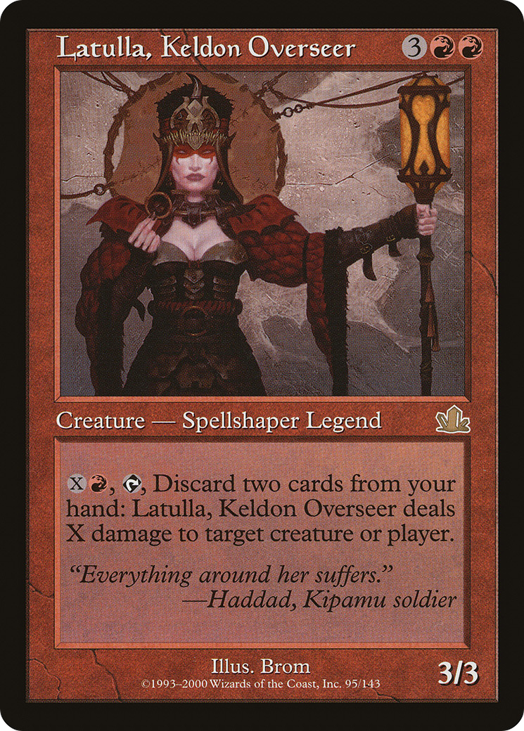 Latulla, Keldon Overseer (095) Foil - Prophecy