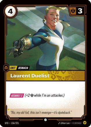 Laurent Duelist (156) Foil - Spiritforged