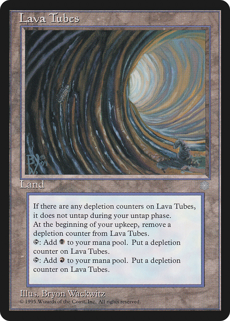 Lava Tubes - Ice Age