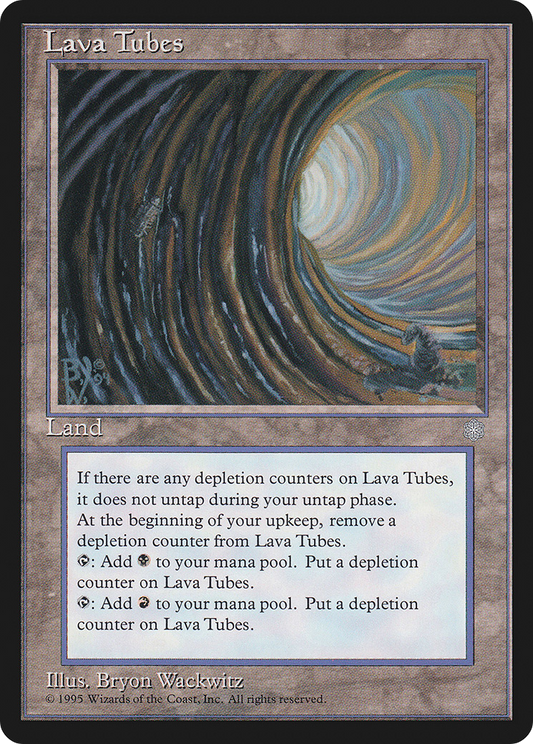 Lava Tubes - Ice Age