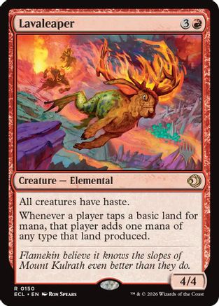 Lavaleaper (Promo Pack) (150) - Lorwyn Eclipsed