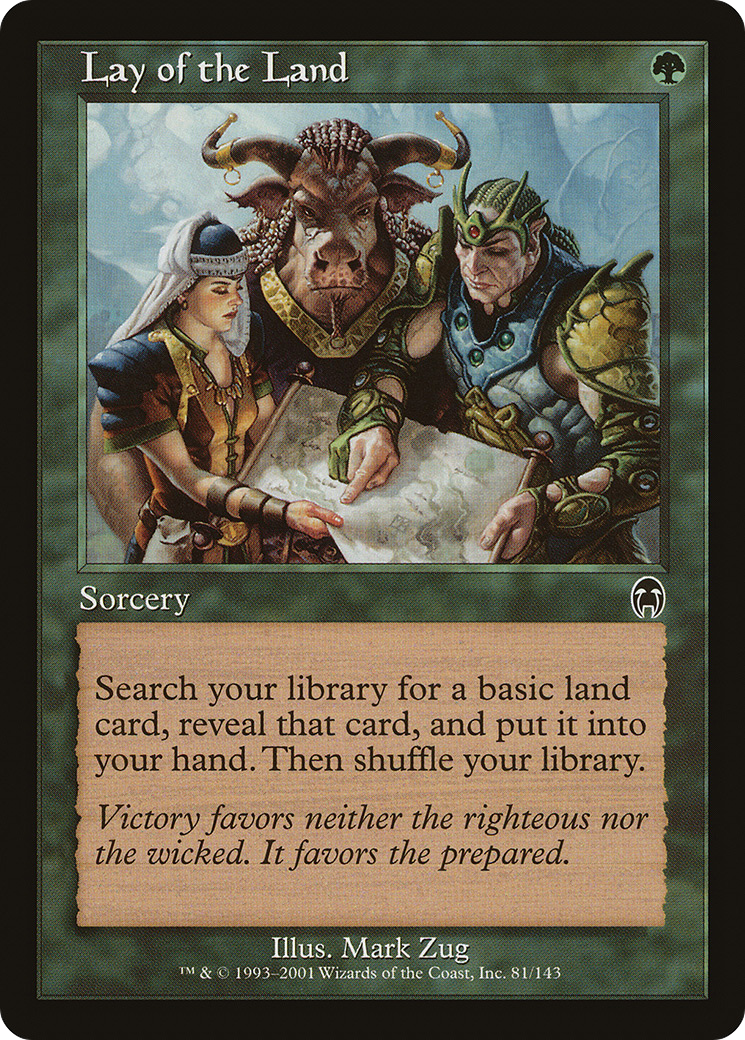 Lay of the Land (081) Foil - Apocalypse
