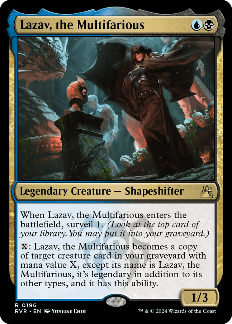 Lazav, the Multifarious (196) - Ravnica Remastered