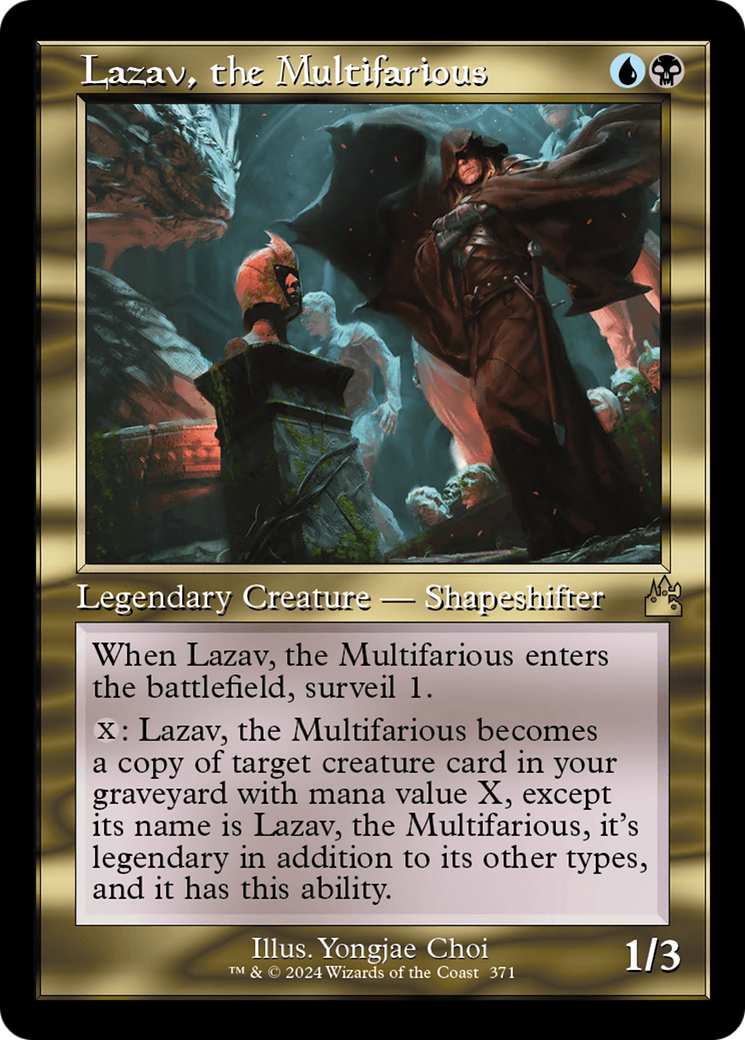 Lazav, the Multifarious (Retro) (371) Foil - Ravnica Remastered