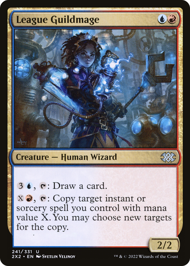 League Guildmage (241) Foil - Double Masters 2022