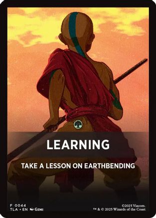 Learning (Jumpstart Front Card) (044) - Avatar: The Last Airbender