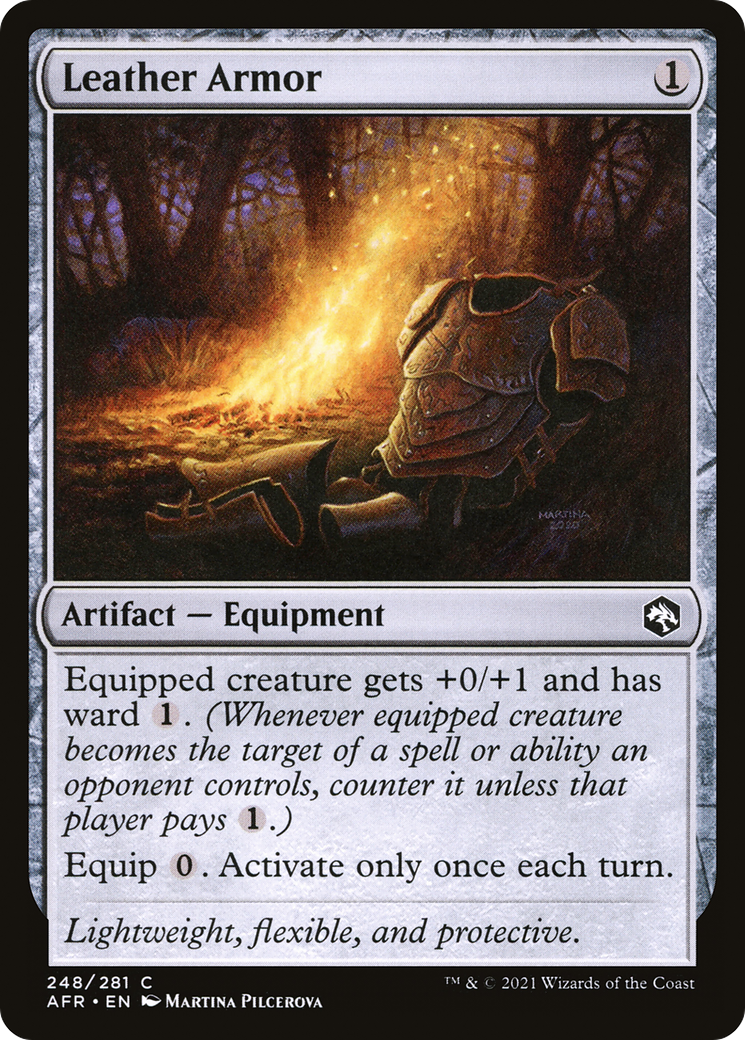 Leather Armor (248) - Adventures in the Forgotten Realms Foil