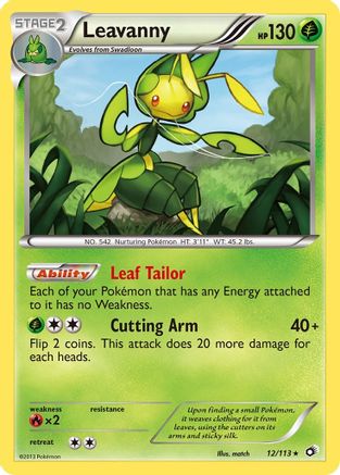 Leavanny (12) Holofoil - Legendary Treasures