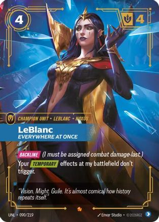 LeBlanc – Everywhere At Once (090) Foil - Unleashed