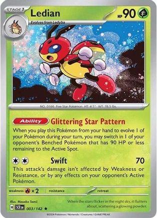 Ledian (Deck Exclusives) (3) - Stellar Crown