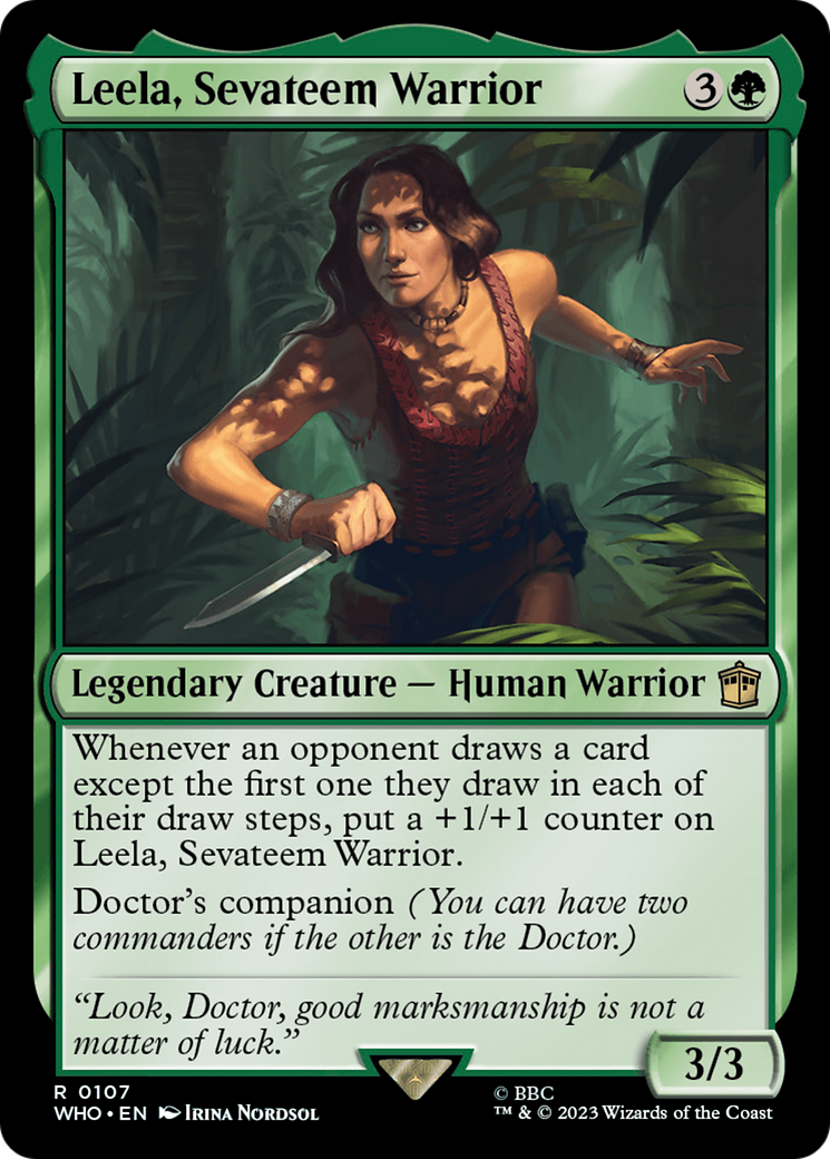 Leela, Sevateem Warrior (107) - Doctor Who