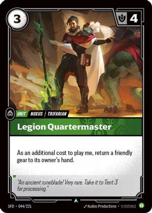 Legion Quartermaster (044) - Spiritforged
