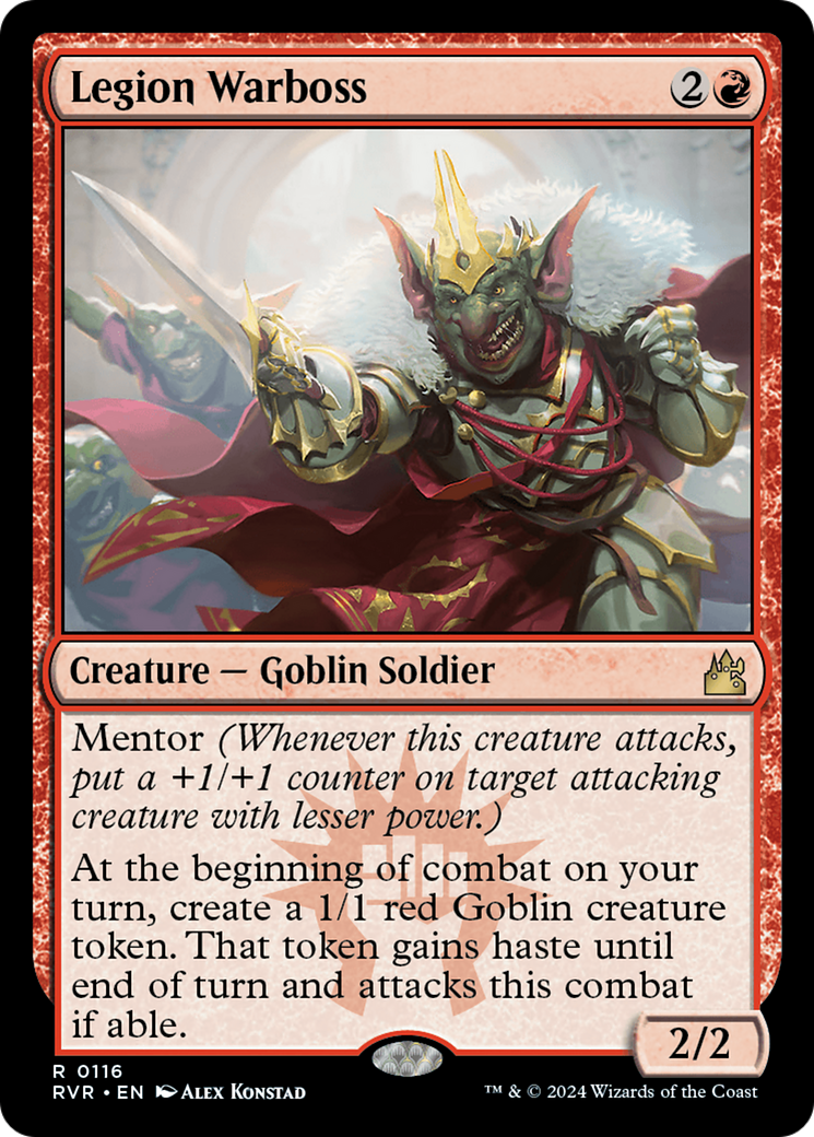 Legion Warboss (116) Foil - Ravnica Remastered