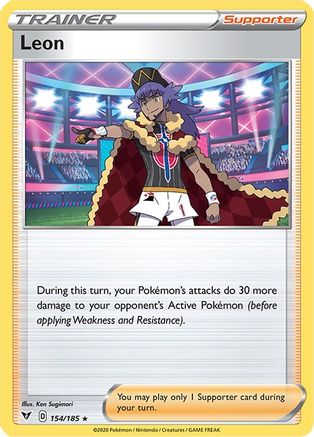 Leon (154) Reverse Holofoil - Vivid Voltage