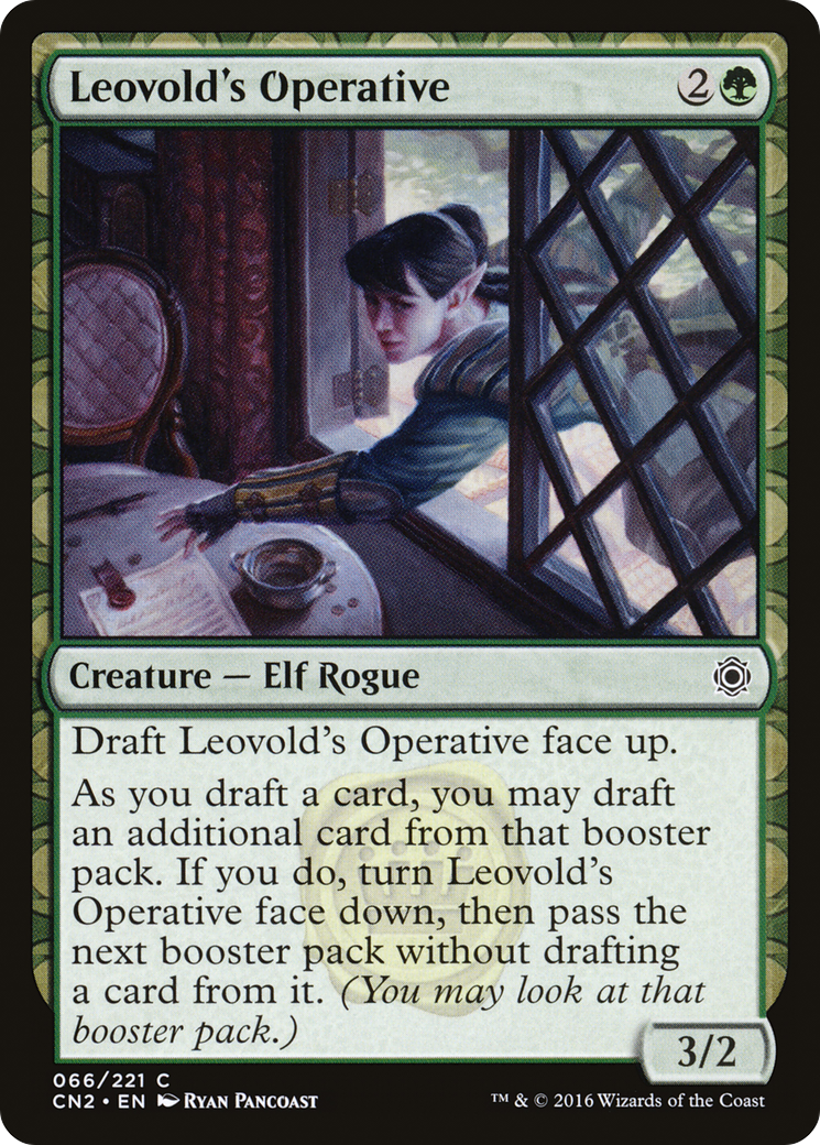 Leovold's Operative (066) Foil - Conspiracy: Take the Crown
