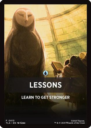 Lessons (Jumpstart Front Card) (013) - Avatar: The Last Airbender