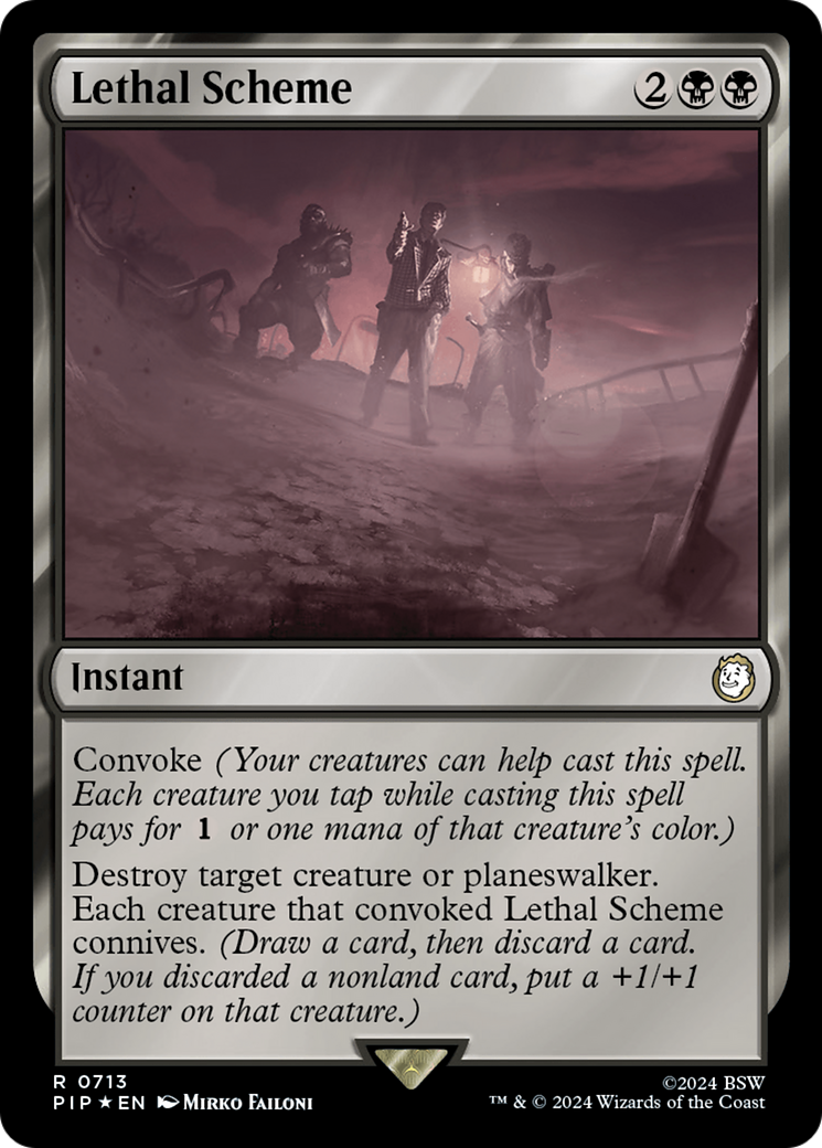 Lethal Scheme (713) Surge Foil - Fallout