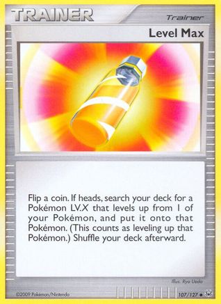 Level Max (107) Reverse Holofoil - Platinum