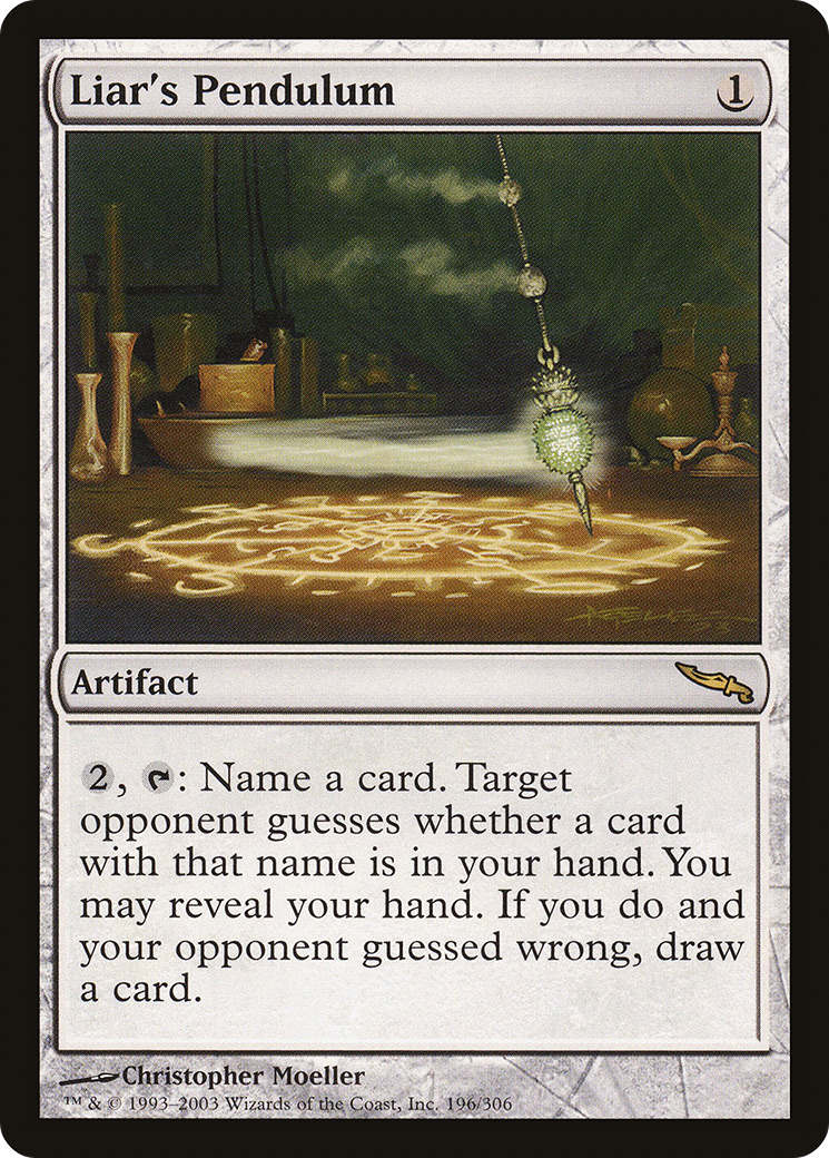 Liar's Pendulum (196) Foil - Mirrodin