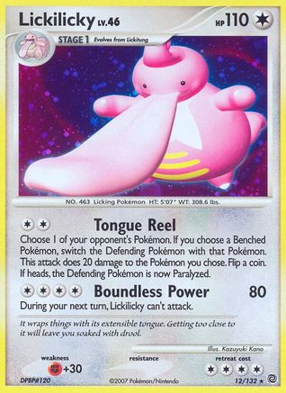 Lickilicky (12) Reverse Holofoil - Secret Wonders